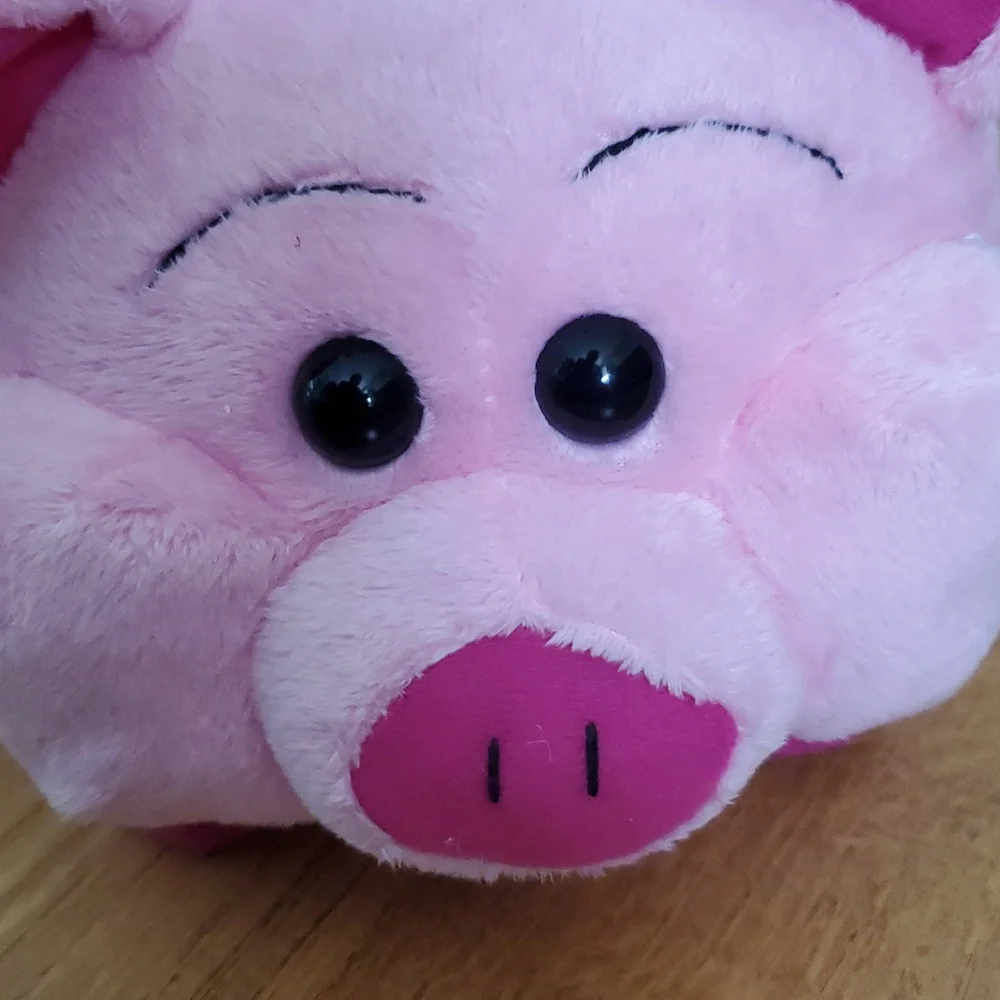 Plush‎ Pink Piggy Bank